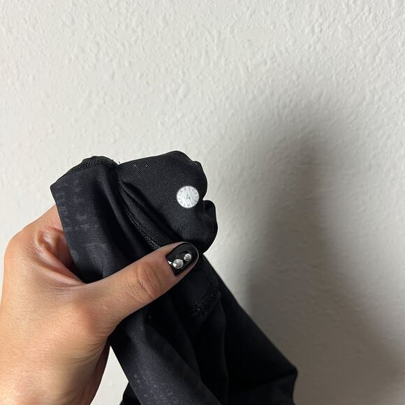 lululemon wunder under hi rise 7/8 tights leggings black 20yr manifesto embossed - Picture 7 of 10
